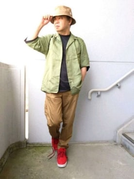 とっくんさん(メンズ・170cm)の夏コーディネート