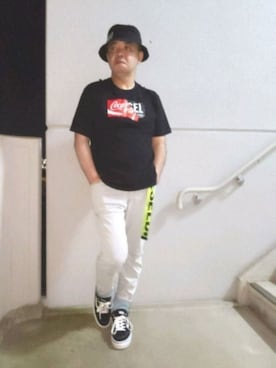 「DEISEL」｜とっくんさん（メンズ・170cm）の夏コーディネート