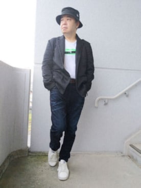 「DEISEL」｜とっくんさん（メンズ・170cm）の秋コーディネート