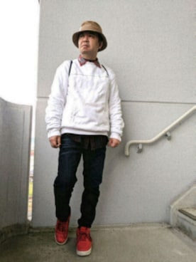 「DEISEL」｜とっくんさん（メンズ・170cm）の秋コーディネート