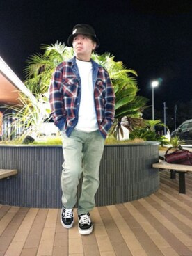 「お洒落さんと繋がりたい」｜「アイテム（チェスターコート）」を使った、とっくんさん（メンズ・170cm）の冬コーディネート