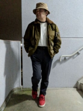 「DEISEL」｜とっくんさん（メンズ・170cm）の秋コーディネート