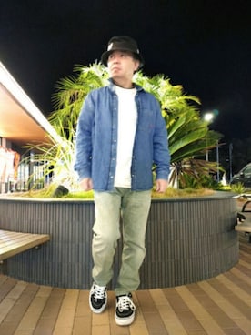 「お洒落さんと繋がりたい」｜「アイテム（チェスターコート）」を使った、とっくんさん（メンズ・170cm）の冬コーディネート