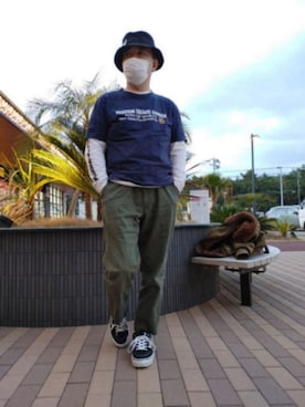 「お洒落さんと繋がりたい」｜「アイテム（MA-1）」を使った、とっくんさん（メンズ・170cm）の冬コーディネート