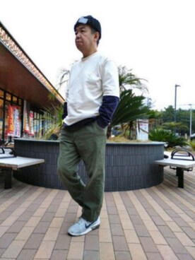 とっくんさん（メンズ・170cm）の春コーディネート