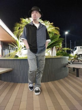 「チャオパニックティピー」｜とっくんさん（メンズ・170cm）の春コーディネート