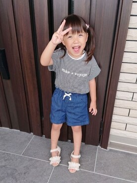 shirotanさん（キッズ・100cm）の夏コーディネート