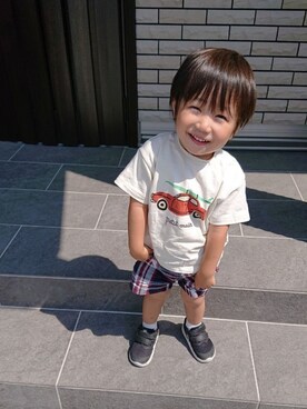 shirotanさん（キッズ・100cm）の夏コーディネート