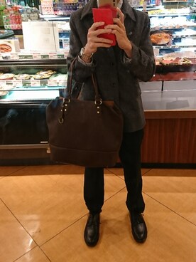 「アイテム（ブルゾン）」を使った、エッチ前さん（メンズ・170cm・30代）の秋コーディネート