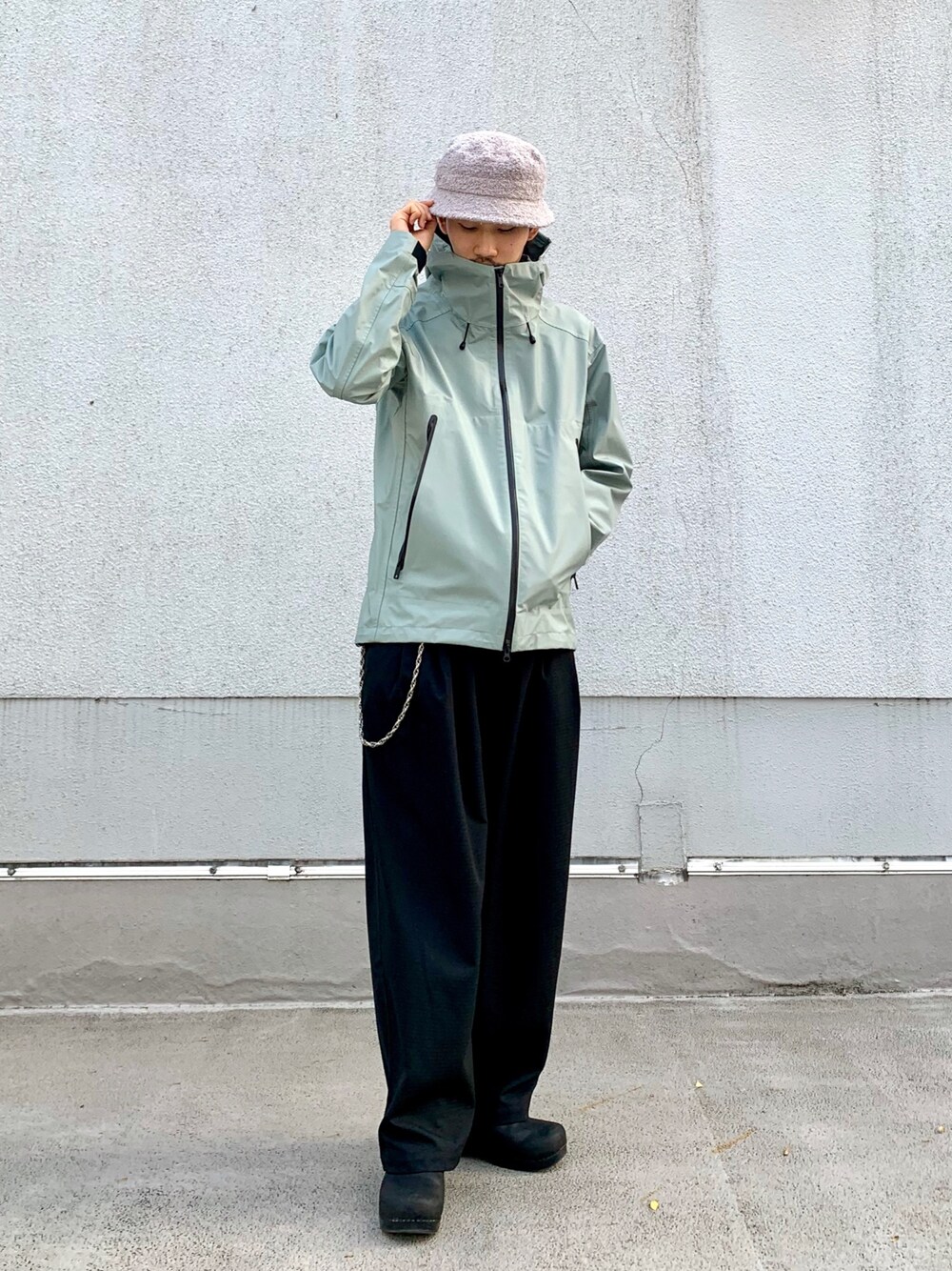 MONITALY 3タックリップストップストレートパンツ MONITALY（モニタリー）の「【MONITALY】3タックリップストップ