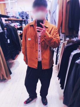 「SMITH'S（スミス）のアイテム（ジャケット/アウター）」を使った、mirokuさん（メンズ・164cm）の春コーディネート