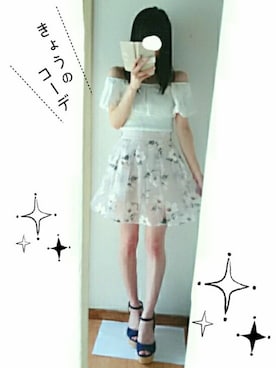 「ドラフトDAZ」｜haruさん（レディース・146cm）の夏コーディネート