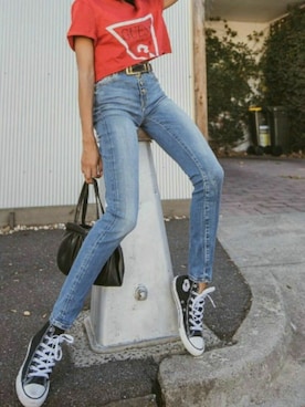 m.さん（レディース・60cm）の夏コーディネート