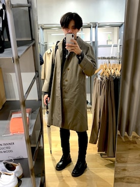 「ARMANI EXCHANGE（アルマーニエクスチェンジ）のアイテム（腕時計）」を使った、Eichiさん（メンズ・177cm）の秋コーディネート