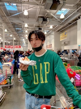 「ショッピング」｜「アイテム（アクセサリー）」を使った、U-yO(ユーヨ)さん（メンズ・175cm）の冬コーディネート