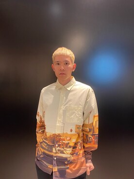 香村大貴さん（メンズ・165cm）の冬コーディネート