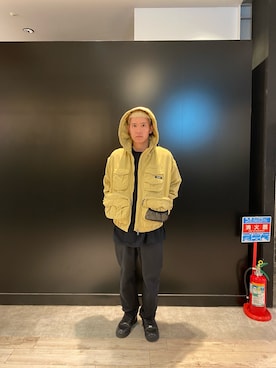 香村大貴さん（メンズ・165cm）の冬コーディネート