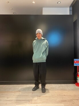 香村大貴さん（メンズ・165cm）の冬コーディネート