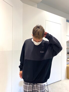 香村大貴さん（メンズ・165cm）の冬コーディネート
