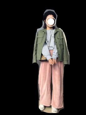 na.___.eさん(レディース・161cm)の冬コーディネート