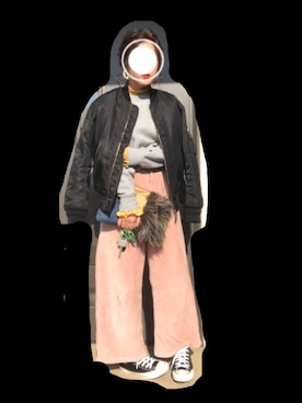 na.___.eさん(レディース・161cm)の冬コーディネート