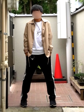 「アイテム（その他小物）」を使った、りゅうさん（メンズ・176cm）の秋コーディネート