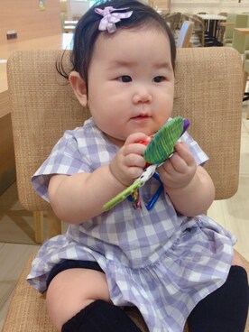 りこたんさん（キッズ・70cm）の秋コーディネート