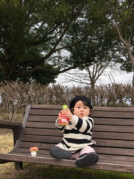 りこたんさん（キッズ・70cm）の春コーディネート