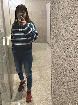 かなちんさん（レディース・160cm）の秋コーディネート