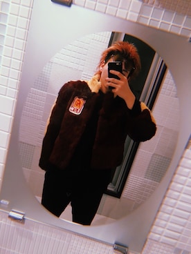 「HENRI BENDEL（ヘンリーベンデル）のアイテム」を使った、TAKAYUKI さん（メンズ・176cm）の冬コーディネート