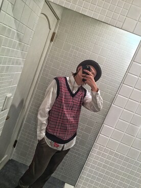 「イギリス」｜「アイテム（その他）」を使った、TAKAYUKI さん（メンズ・176cm）の冬コーディネート