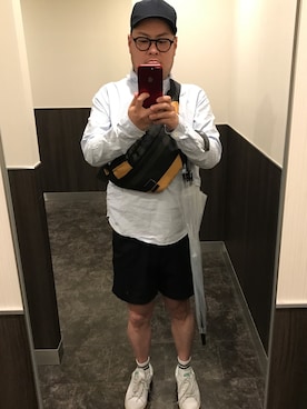 「LOLO（ロロ）のアイテム」を使った、かっしーさん（メンズ・172cm）の春コーディネート