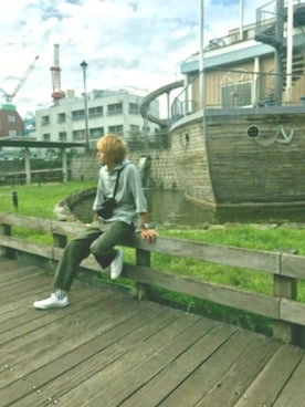 加藤永遠さんのコーディネート