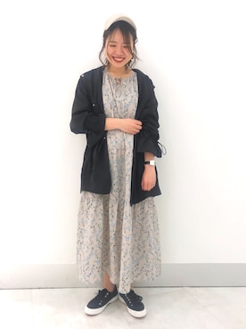 「レプシィム(LEPSIM)」｜「アイテム（キャップ）」を使った、satoさん（レディース・158cm）の春コーディネート