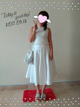 「PULL&BEAR（プルアンドベア）のアイテム（サンダル）」を使った、Mi.さん（レディース・164cm）の秋コーディネート