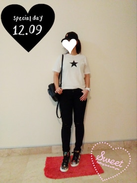 「mini（ミニ）のアイテム（バッグ）」を使った、Mi.さん（レディース・164cm）の冬コーディネート