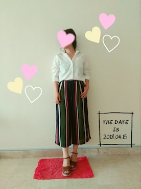 Mi.さん（レディース・164cm）の春コーディネート