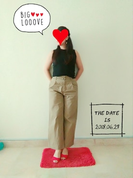 「rubi」｜Mi.さん（レディース・164cm）の夏コーディネート
