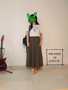 「RETRO GIRL（レトロガール）のアイテム（ハンチング/ベレー帽）」を使った、Mi.さん（レディース・164cm）の冬コーディネート