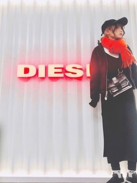 yuuuuiさん（レディース・156cm）の冬コーディネート