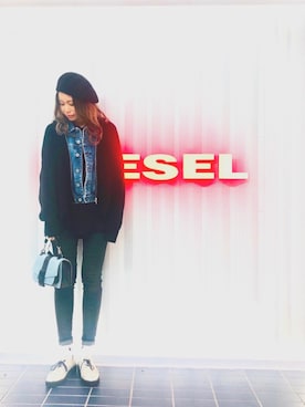 yuuuuiさん（レディース・156cm）の冬コーディネート