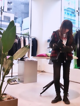 yuuuuiさん（レディース・156cm）の冬コーディネート