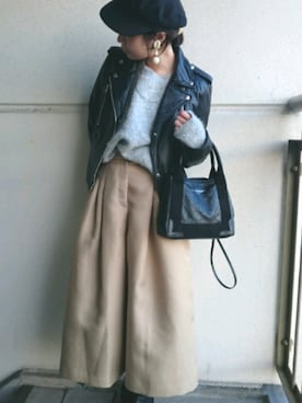 eri yagiさん（レディース・155cm）の冬コーディネート