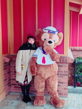 「initial（イニシャル）のアイテム（ハンチング/ベレー帽）」を使った、yeloさん（レディース・163cm）の春コーディネート