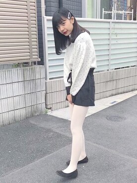 「101匹わんちゃん」｜「アイテム（ヘアアクセサリー）」を使った、shioneさん（レディース・156cm）の秋コーディネート