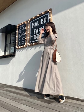 「classicalelf（クラシカルエルフ）のアイテム（サンダル）」を使った、madokaさん（レディース・153cm）の冬コーディネート