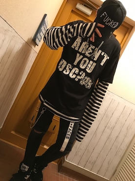 「EWING（ユーイング）のアイテム」を使った、Y.U.K.I.Y.A.さん（メンズ・181cm）の秋コーディネート