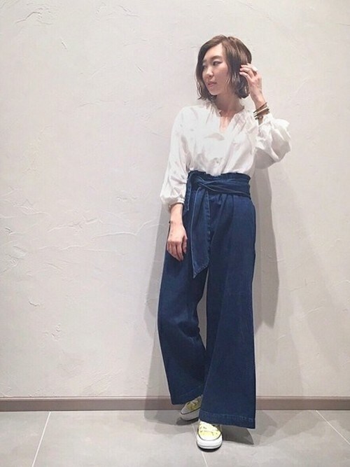 Erika Plage新宿店 Plageのデニムパンツを使ったコーディネート Wear