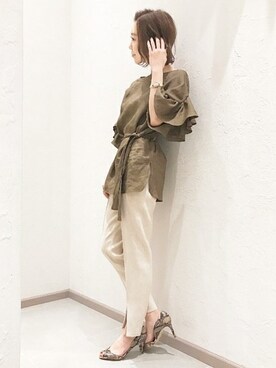 erikaさん(レディース・162cm)の春コーディネート