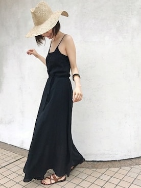 「アイテム（その他アンダーウェア/インナー）」を使った、erikaさん（レディース・162cm）の夏コーディネート